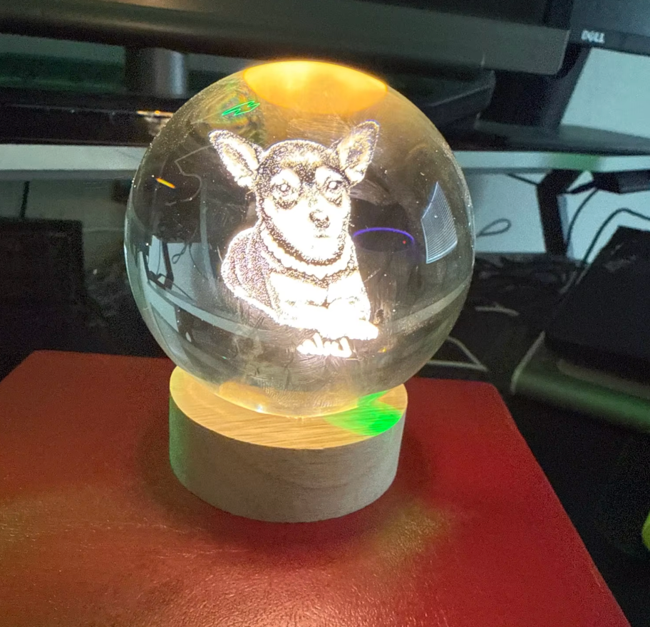 Custom LED memory orb - Image 2