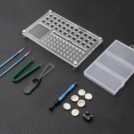 Mechanical-keyboard lube station kit