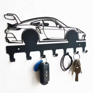 Porsche wall-mounted key holder