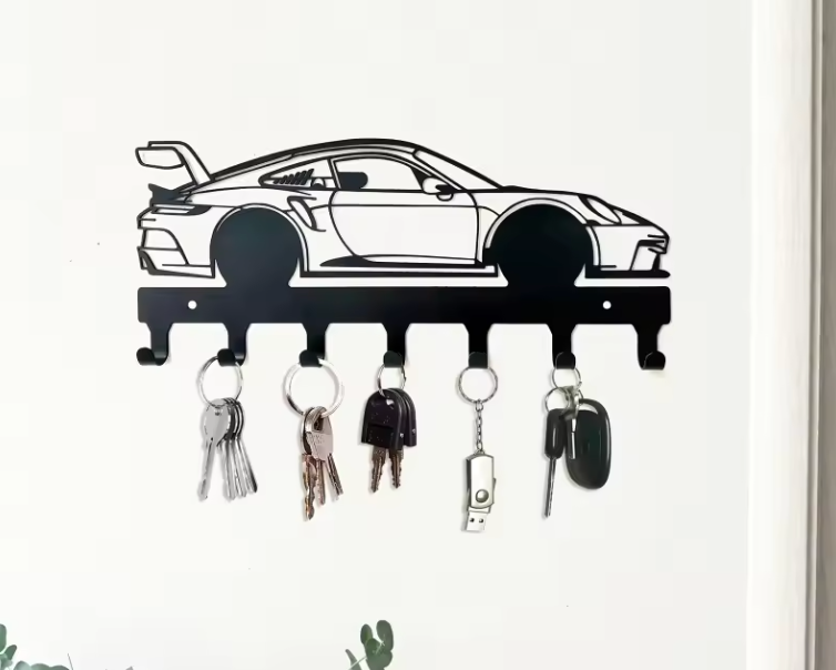 Porsche wall-mounted key holder - Image 2
