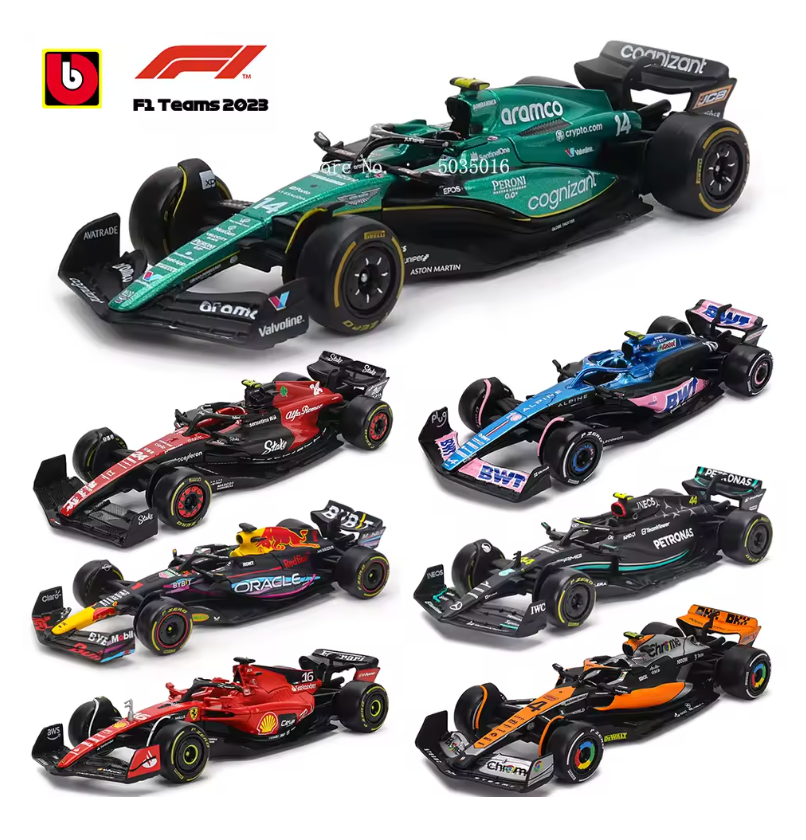 1:43 Diecast F1 cars