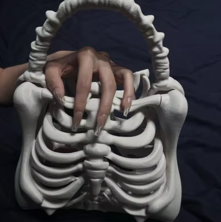 Y2K Skeleton hand bag - Image 3