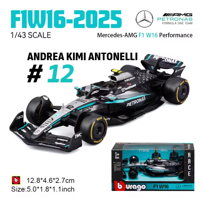 1:43 Diecast F1 cars - Image 4